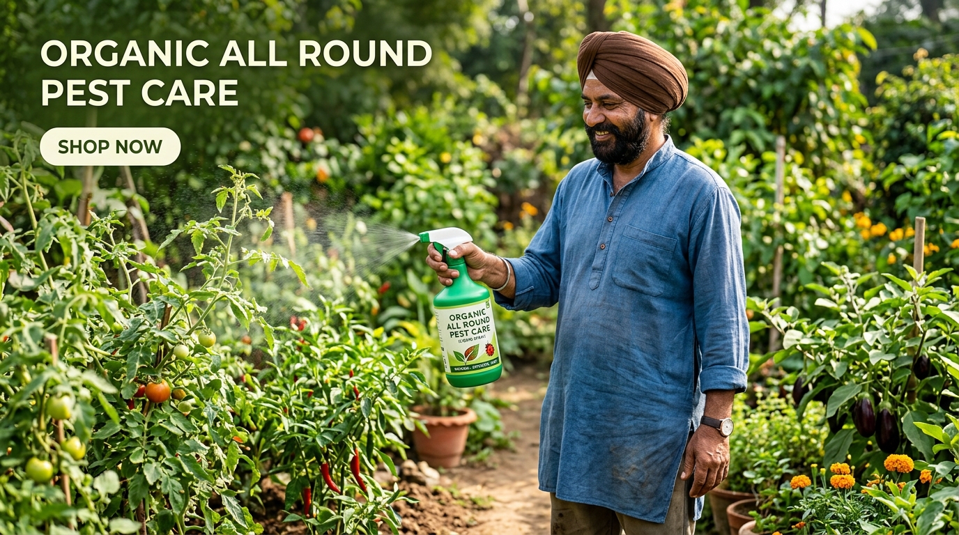 ORGANIC ALL ROUND PEST CARE SPRAY FOR GARDENING AND CROPS DISEASES