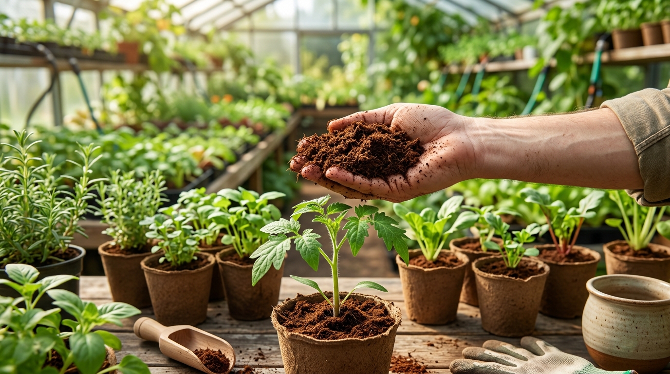 Coco Peat - Coco Peat Block Organic Soil Amendment