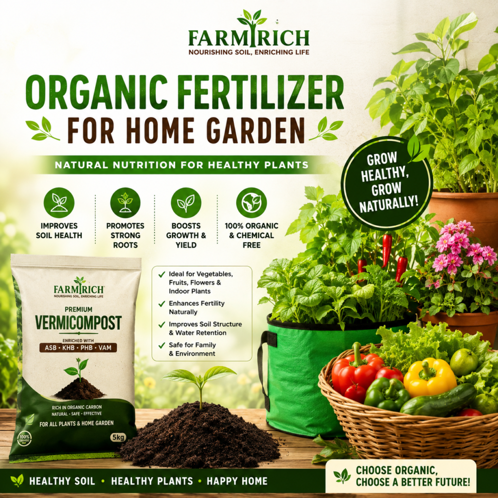 organic fertilizer for home garden