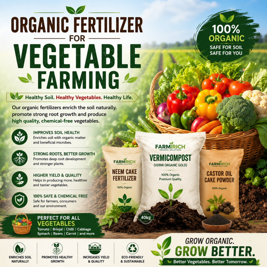 organic fertilizer for vegetable farming