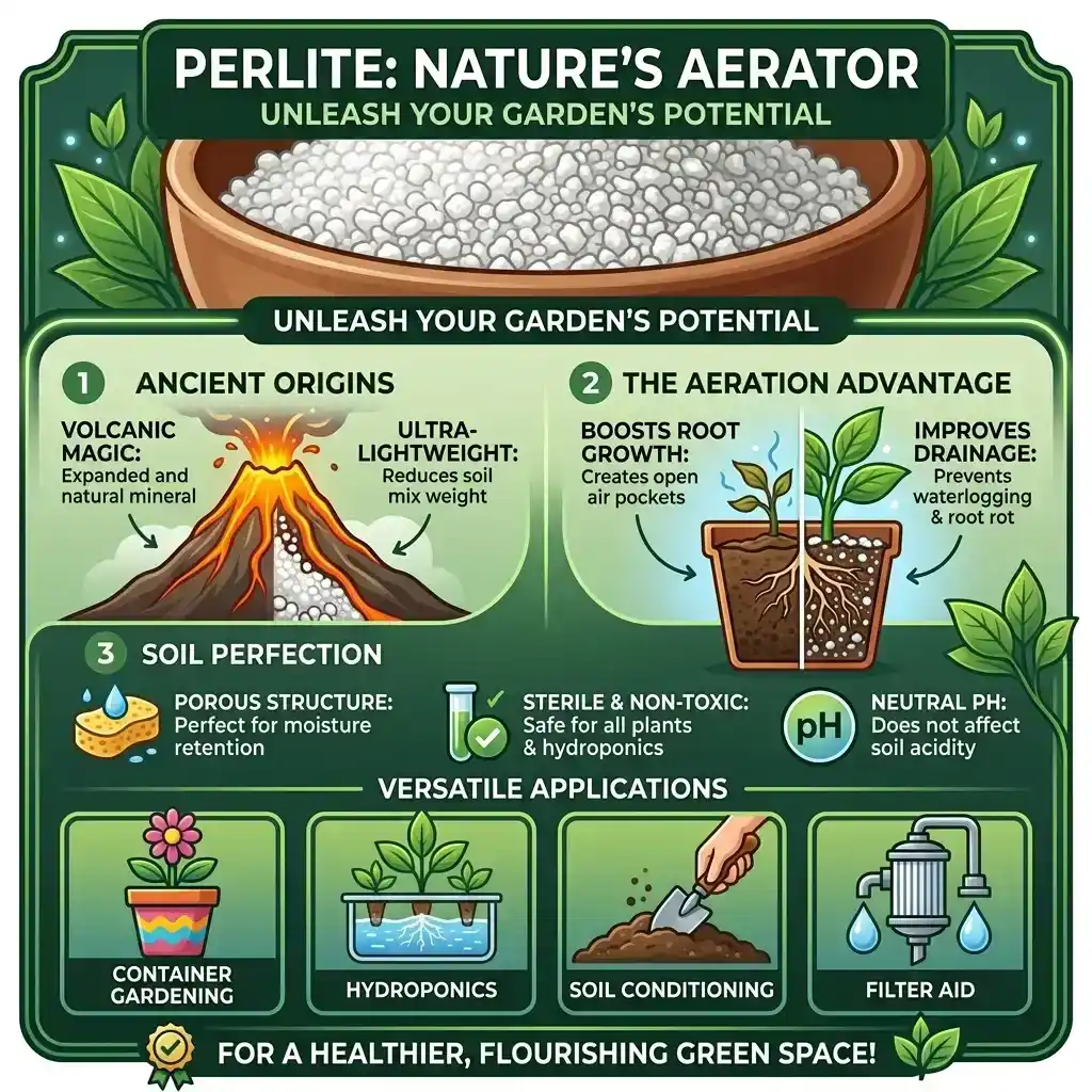 benefits of horticulture perlite