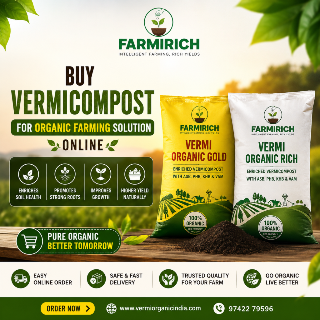 Vermicompost For Agriculture And Home Garden Online