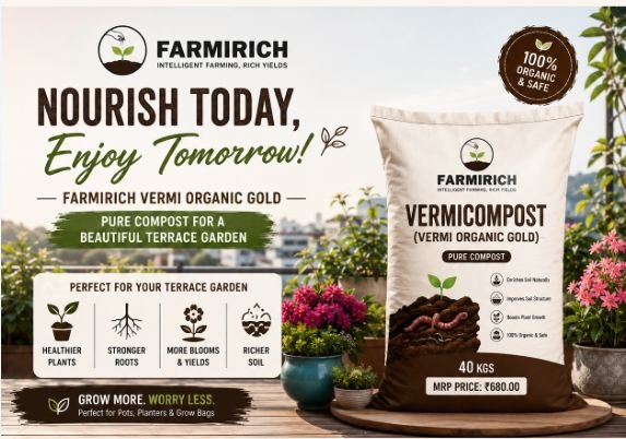 vermicompost for terrace garden