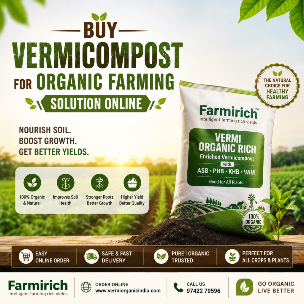 Vermicompost For Agriculture And Home Garden Online